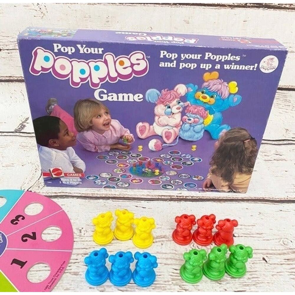 MATTEL Pop Your Popples Game Vintage 1986 100% Complete 80s